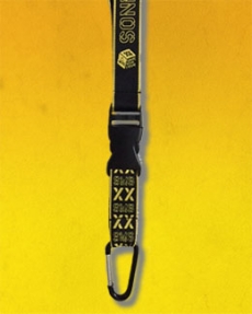 SMS XX Schlüsselband "Schwarz"