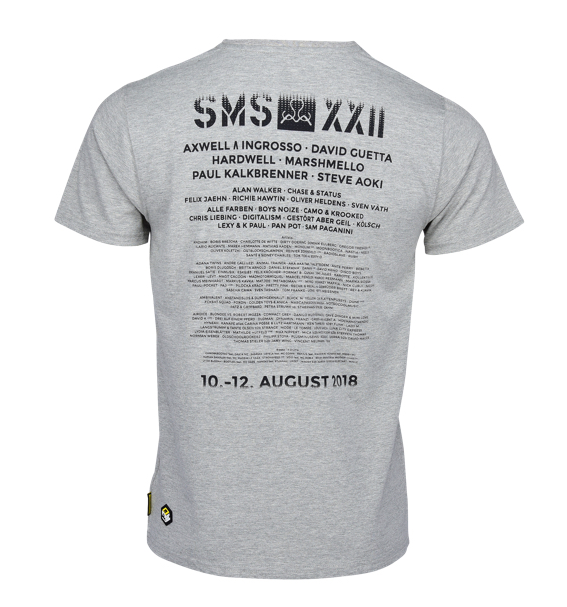 SMS Pixel Shirt Boy "grau" 2018