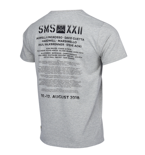 SMS Pixel Shirt Boy "grau" 2018
