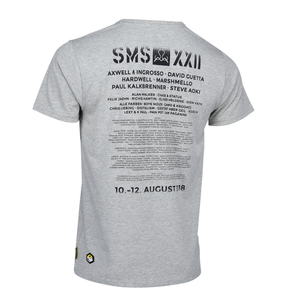 SMS Pixel Shirt Boy "grau" 2018