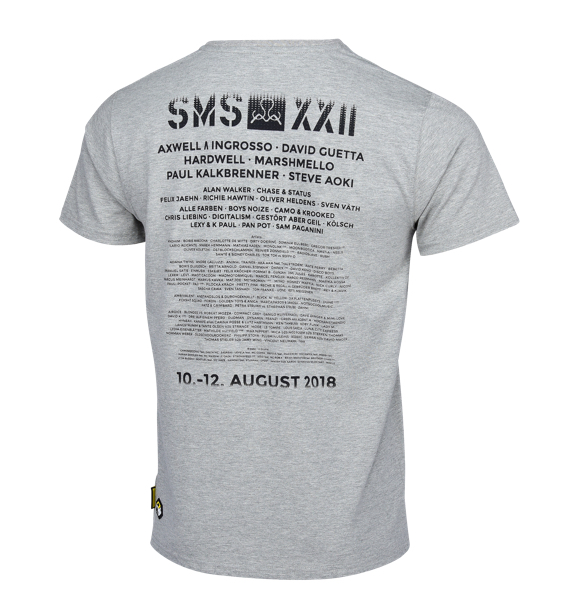 SMS Pixel Shirt Boy "grau" 2018