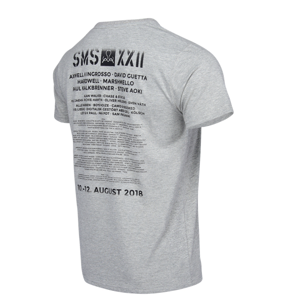 SMS Pixel Shirt Boy "grau" 2018
